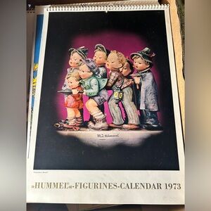 Lot of 3 vintage M.J. Hummel / Goebel “Figurines-Calendars